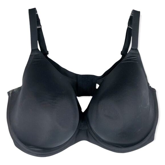 Cacique 44G Bra Black Underwire Support Lane Bryant Plus‎ Size Intimates 8 - Picture 1 of 7